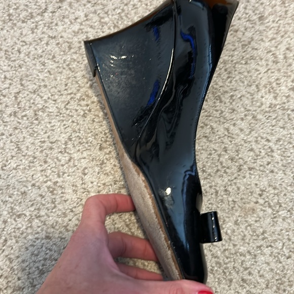 Kate Spade “Mania” Patent Leather Wedge Heel, 8 - Picture 9 of 13